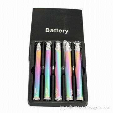 Popular variable voltage 3.2-4.8V, rainbow vision spinner battery in US and EU market